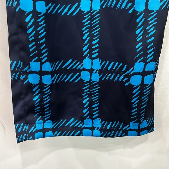 Marni X Uniqlo Drape Relaxed Wide Straight Pants Black Blue S - Picture 6 of 12